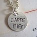 Carpe Diem mini necklace