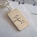 Out on a Limb Bird Necklace Mini dog tag