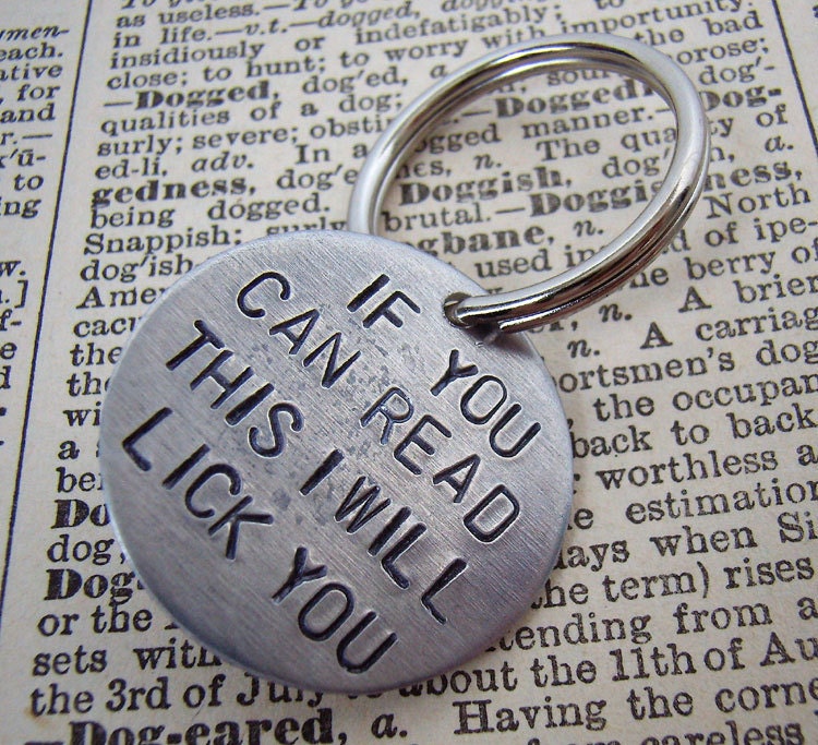 Can you read this dog tag.......The Original
