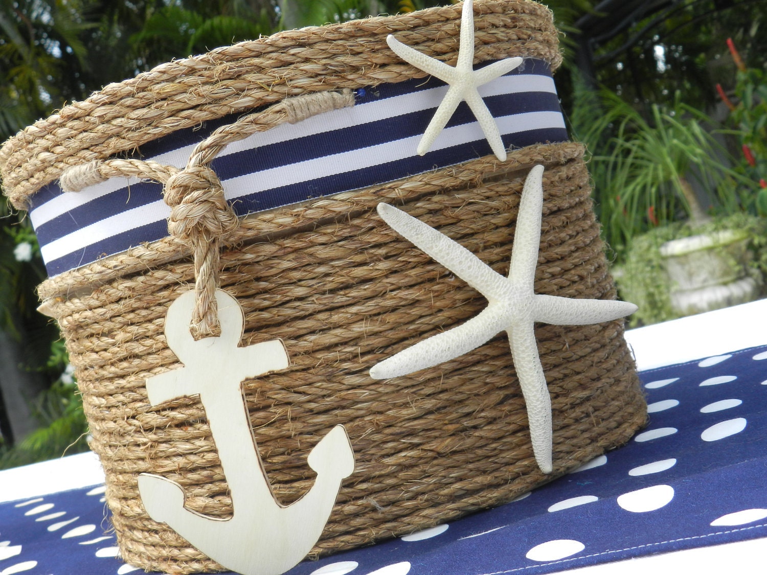 Wedding Card Holder - Beach or Nautical Theme Event
