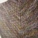 Knitting Pattern / Cheques Checkered Rib Shawlette Kerchief / PDF Digital Delivery