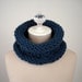 Knitting Pattern / Chunky Textured Cowl Mariner / PDF DIGITAL DELIVERY