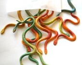 Candy Snakes 24  Cake embellishments or Unique Stand Alone Candy