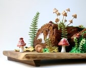 Woodland Cake Decorating Set / Make This Cake and Eat it Too ...Edible Decorating Set / featured in the Etsy blog and Nerdcore.