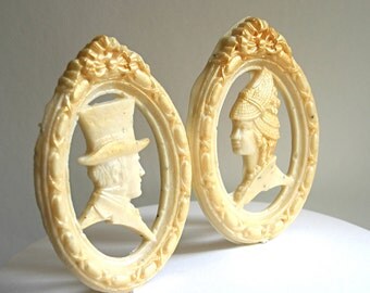 Hard Candy Lollipops, Wedding Cake Topper  "Mr. Darcy" and "Ms. Lizzy" Earl Grey Latte flavored -Edible Favor, Decoration