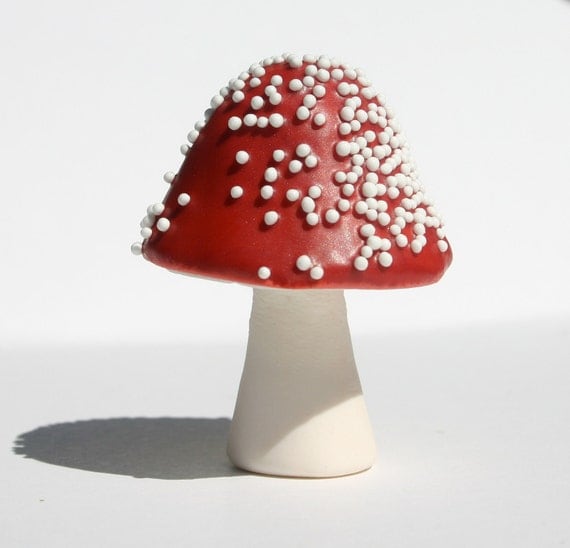 Chocolate Filled Toadstools 12 Red -As Seen in Urban Outfitters