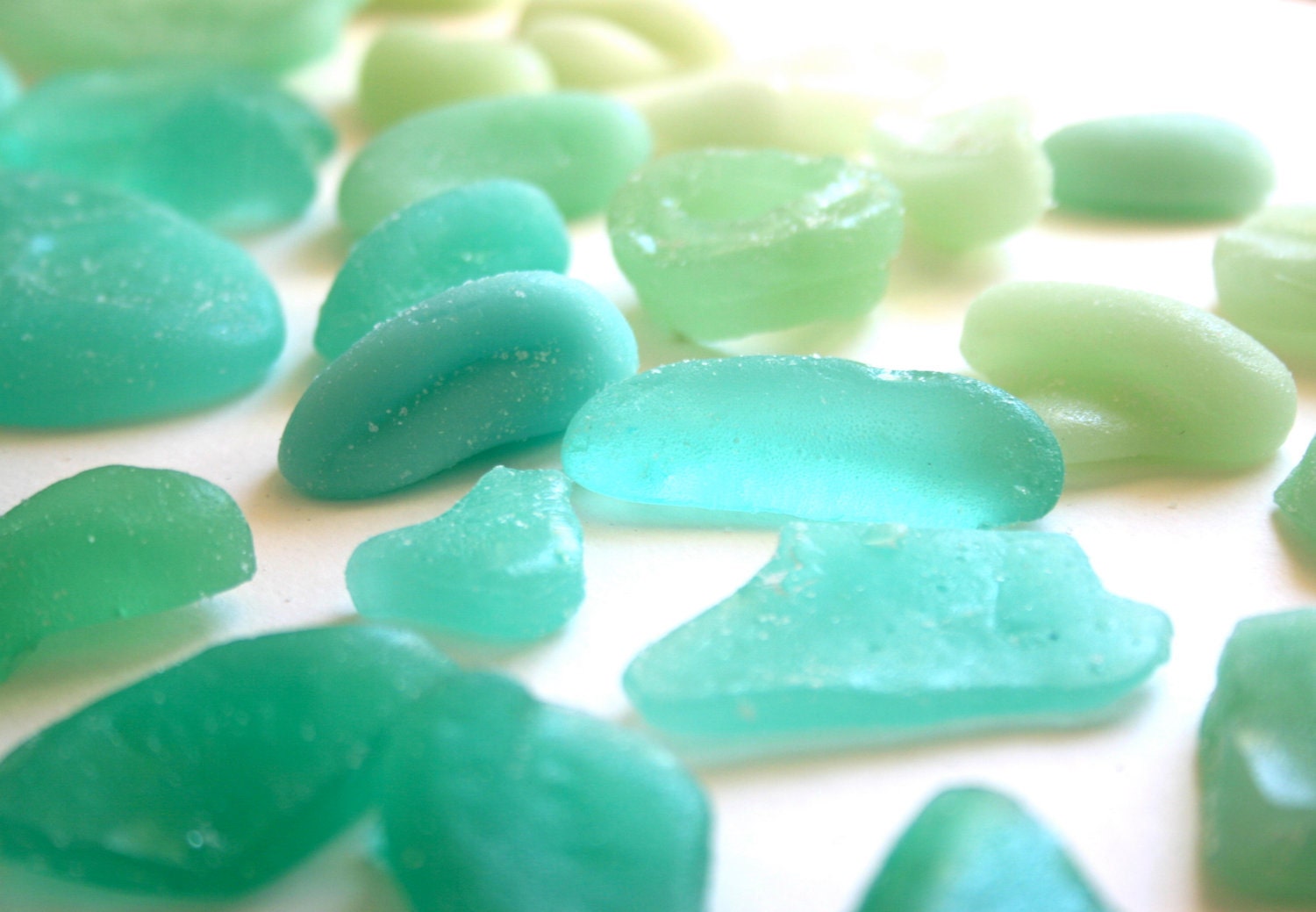 Hard Candy Sea Glass 6.25 lbs  (packaged bulk, no decorative packaging) by Andie's Specialty Sweets