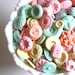 RUSH For Trish: Edible Vintage Candy Buttons 300 Custom Colors and Flavors