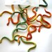 Candy Snakes 24 Cake embellishments or Unique Stand Alone Candy