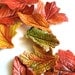 Edible Sugar Fall Leaves 2 dozen