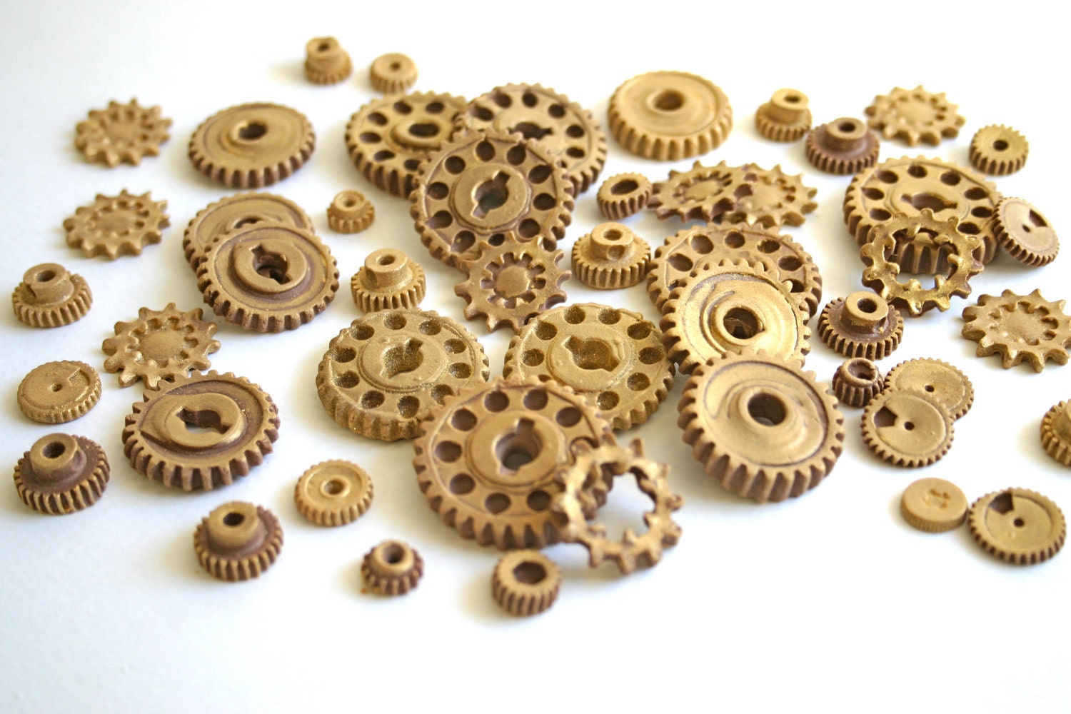 Edible Candy Gears 50 unique edible embellishments or stand alone candy