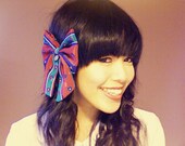 bright winter deluxe chiffon bow clip