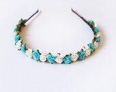 little rosie headband - baby alice // woodland collection
