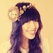 where are the love birds hair crown // woodland collection