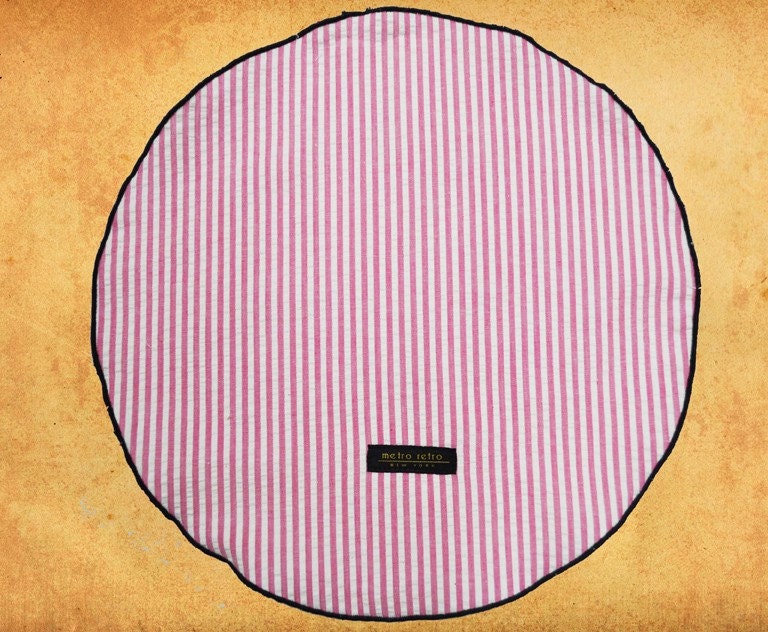 Seersucker Cotton Pocket Circle