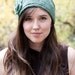PATTERN Flower Headband Earwarmer (Knit and Crochet Pattern) PDF