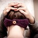 KNITTING PATTERN Parisian Twist Headband Ear Warmer PDF