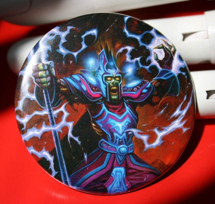 World of Warcraft Button- Horde Undead Mage