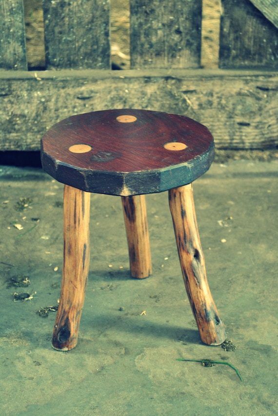 Milking Stool Print 5 x 7 (Inches)