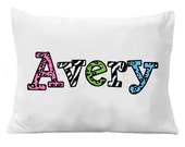 Cheetah Zebra Personalized Name Pillowcase Cheetah Zebra Personalized Pillow Case Il_170x135