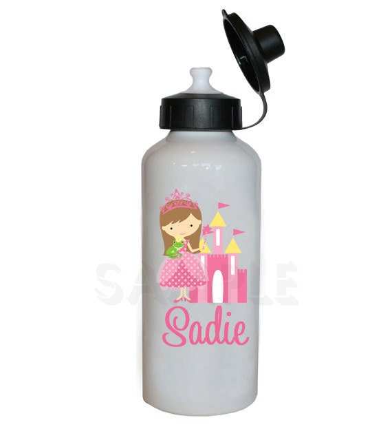 Princess Water Bottle Princess Personalized Water Bottle Il_570xn