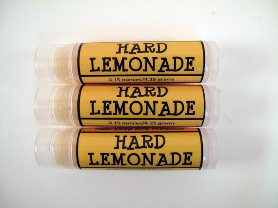 One Hard Lemonade Lip Balm - Vegan - Gluten Free