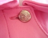 SALE- Vintage 90s Pink Versace Polo Shirt- XS, Designer, Summer, Jeans Couture