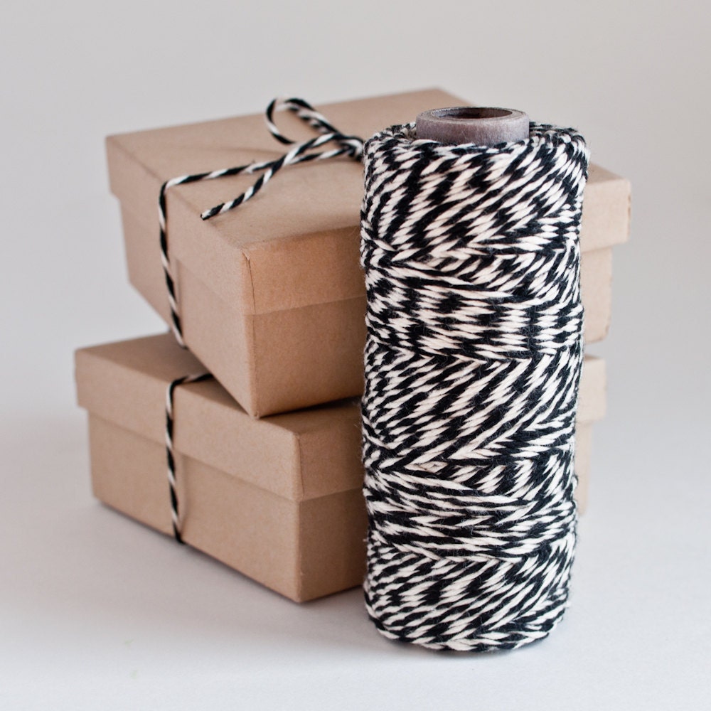 Black/Natural Baker's Twine
