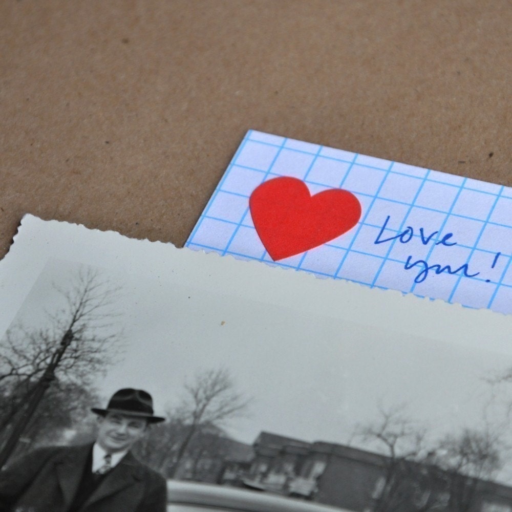 144 Red Heart Stickers - FREE SHIPPING