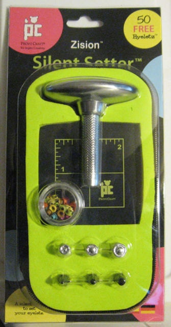 Provocraft Zision Silent Setter With Case -New Sealed- With 50 Free Eyelets and Mat Il_570xn