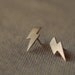 Lightning Bolt Stud Earrings
