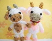 Instant Download PDF  amigurumi crochet pattern cow  ,welcome to sell the finished item
