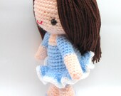 Instant Download PDF amigurumi crochet pattern girl ballerina-Bella-etsy