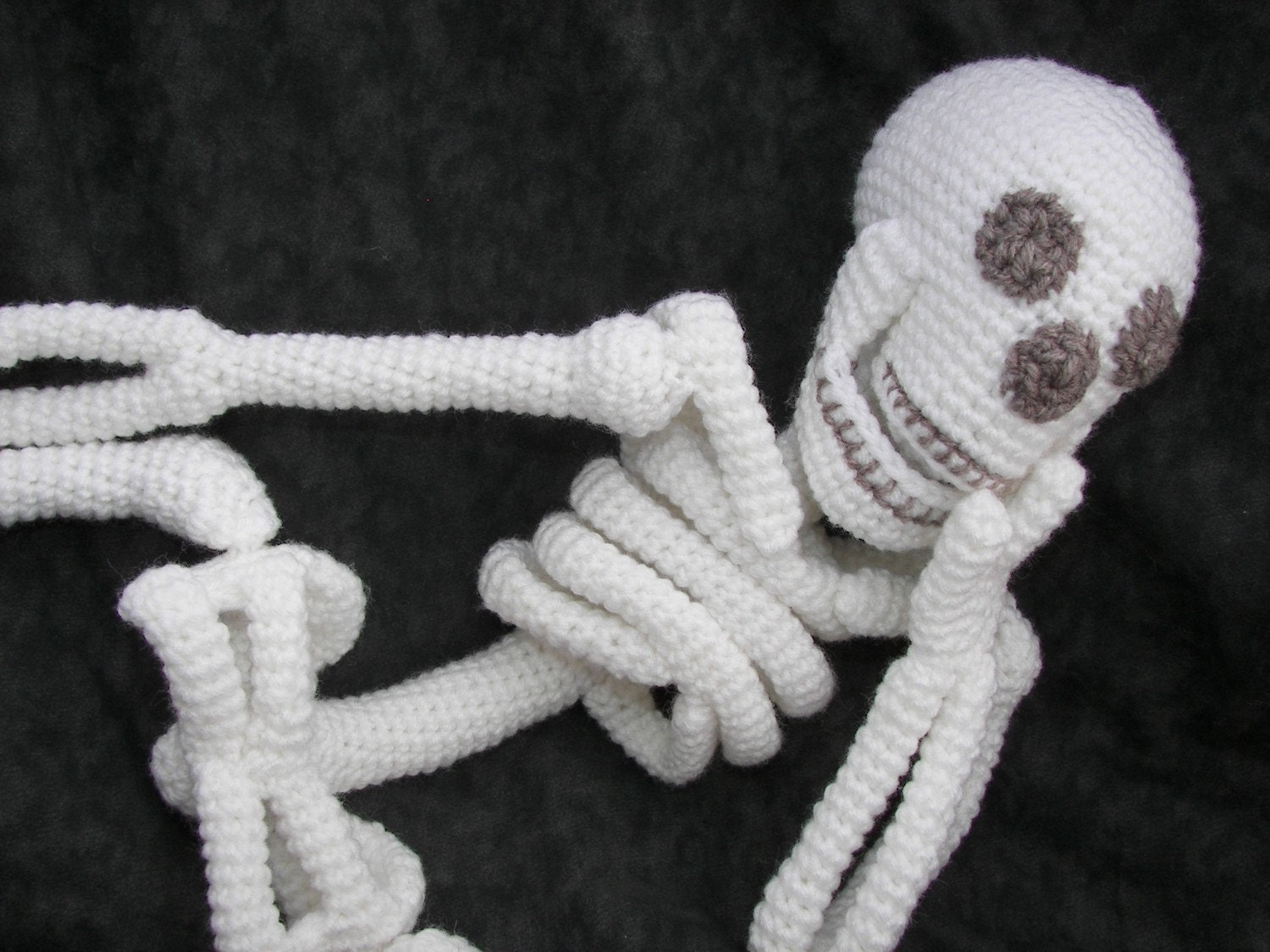 Realistic Bona Fide Skeleton Crochet Amigurumi Pattern