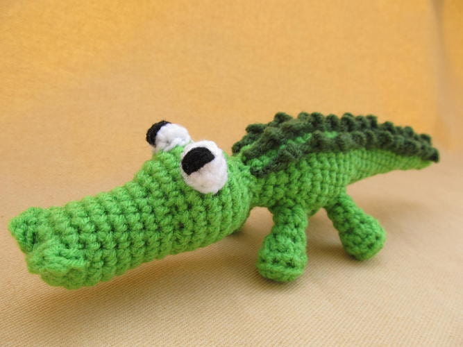 Ally Gator Crochet Amigurumi Alligator Pattern