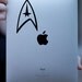 Star Trek Command Insignia logo decals - Set of 4 (FREE SHIPPING)