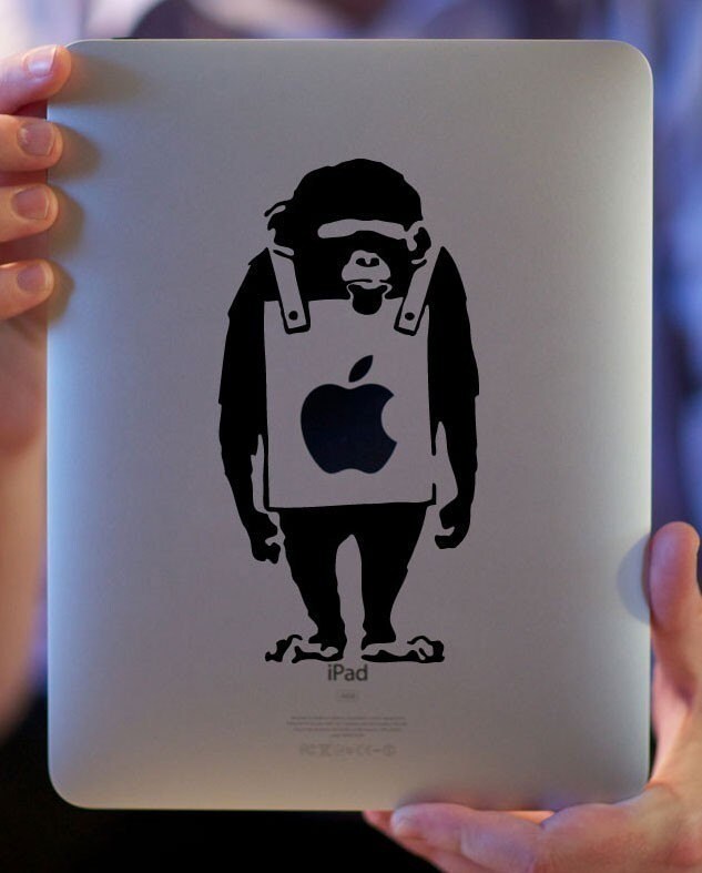 Monkey vinyl decal (FREE SHIPPING)