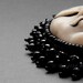 Sleeping Face Brooch OOAK
