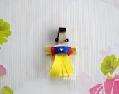 Snow White--  Little Princess Clip Collection-- Inspired by Disney-- Birthdays and Baby Showers
