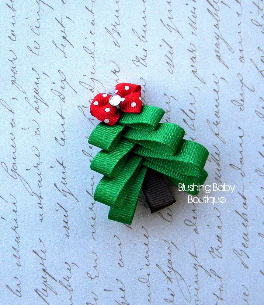 Holiday Hair Clip Trio- Halloween- Thanksgiving- Christmas- Ghost- Turkey- Christmas Tree-