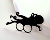 Octopus Double Ring Brass Knuckles - Laser Cut Acrylic