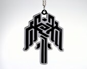 Dragon Age Crest of Kirkwall Champion's Mark Necklace -  DA2 Laser Cut Acrylic Gaming Jewelry