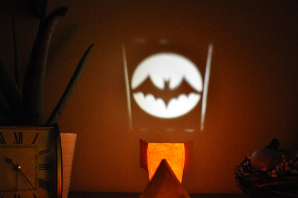 Bat Signal Mini Paper LED Light Projector