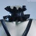 Choker Latex Ruffle Collar Detachable Fetish Gothic Rock - Chrisst Unique Fashion - SPECIAL ETSY PRICE
