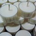150 Soy Tea Lights, Unscented, Dye Free, Clear Cups, Vegan