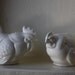 Vintage Rooster and Hen Salt and Pepper