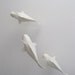 White origami Koi Pond