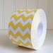 Yellow Chevron Paper Ribbon