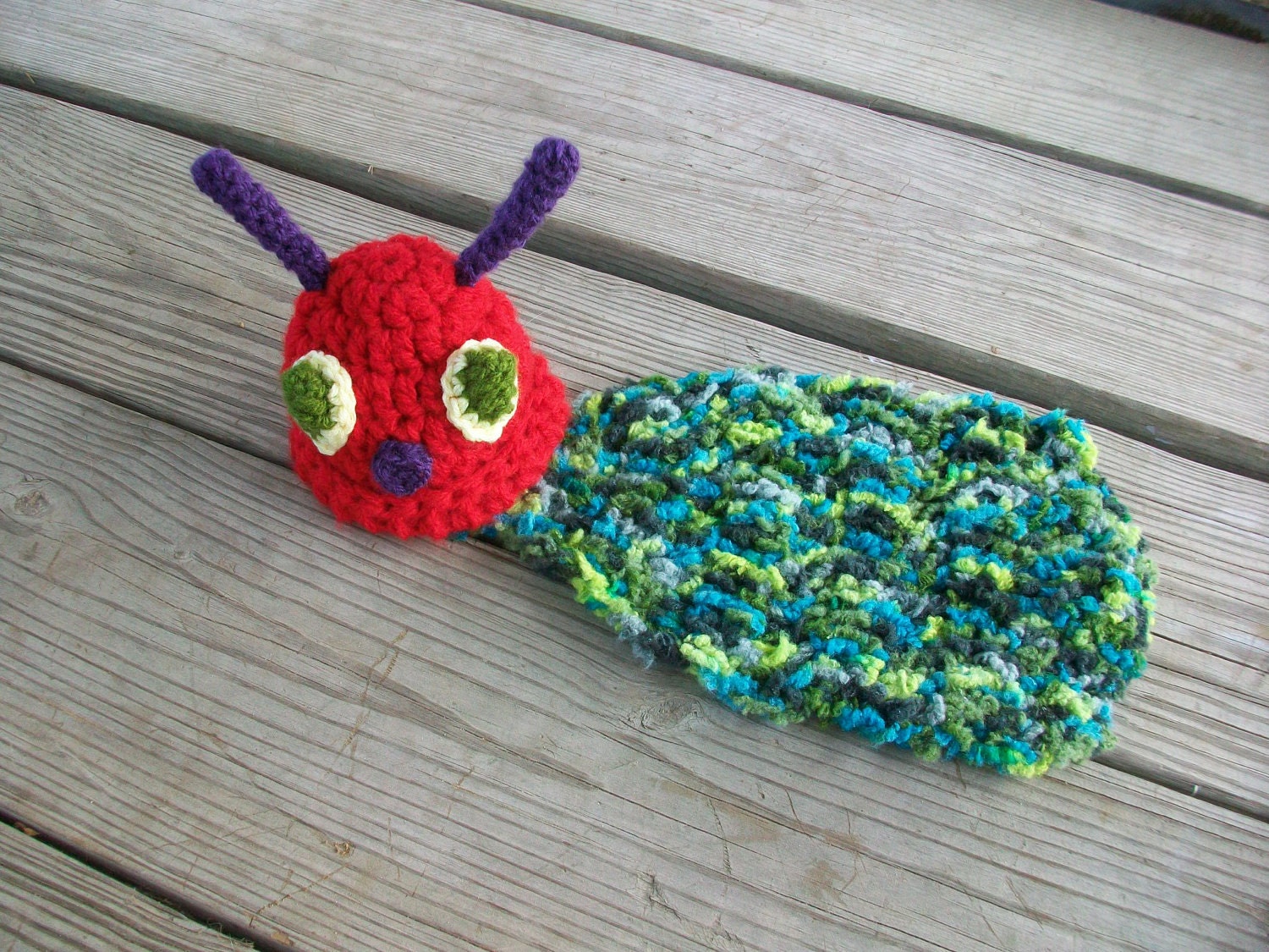 Hungry Caterpillar cape set newborn photography prop (cuddle critter cape set)
