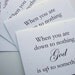 God Is Up To Something Note Cards